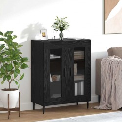 Sonata H Служебен шкаф Черния дъб 69,5 x 34 x 90 см Инженерно дърво - Corpuri, vitrine, biblioteci modulare