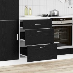 Sonata H Кухненски базов шкаф Riga Черния дъб 60 x 46 x 81,5 см - Bucătării modulare