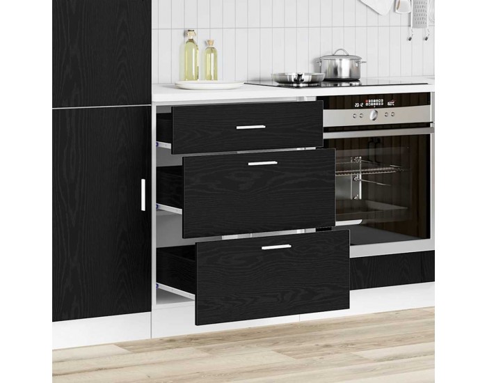 Sonata H Кухненски базов шкаф Riga Черния дъб 60 x 46 x 81,5 см