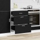 Sonata H Кухненски базов шкаф Riga Черния дъб 60 x 46 x 81,5 см