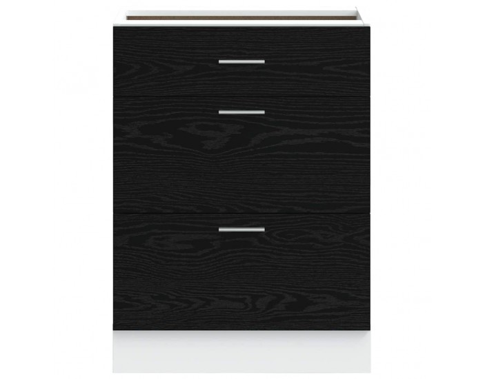 Sonata H Кухненски базов шкаф Riga Черния дъб 60 x 46 x 81,5 см