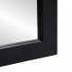 Sonata H Огледало за баня с огледало Черен и сребрист 70 x 50 x 2,5 см