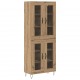 Sonata H Висок шкаф Дъб 69,5 x 34 x 180 см Инженерно дърво