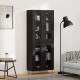Sonata H Висок шкаф Черния дъб 69,5 x 34 x 180 см Инженерно дърво