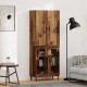 Sonata H Висок шкаф Старо дърво 69,5 x 34 x 180 см Инженерно дърво