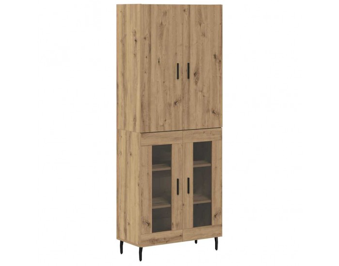 Sonata H Висок шкаф Старо дърво 69,5 x 34 x 180 см