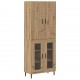 Sonata H Висок шкаф Старо дърво 69,5 x 34 x 180 см