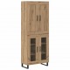 Sonata H Висок шкаф Дъб 69,5 x 34 x 180 см Инженерно дърво