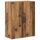 Sonata H Висок шкаф 2 pcs Старо дърво Инженерна дървесина и стъкло