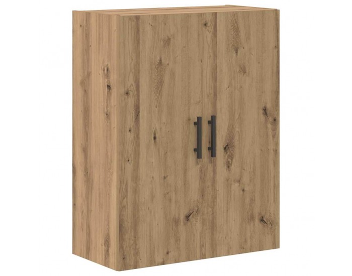 Sonata H Висок шкаф 2 pcs Дъб Инженерна дървесина и стъкло