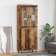 Sonata H Висок шкаф 2 pcs Старо дърво Инженерна дървесина и стъкло