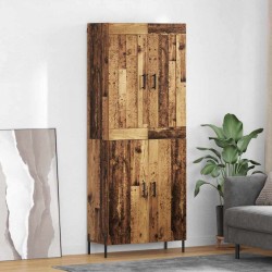 Sonata H Висок шкаф 2 pcs Старо дърво Инженерно дърво - Living