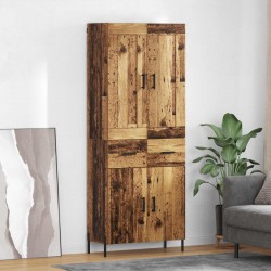Sonata H Висок шкаф 2 pcs Старо дърво Инженерно дърво - Living