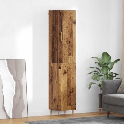Sonata H Висок шкаф 2 pcs Старо дърво Инженерно дърво - Living