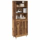 Sonata H Висок шкаф Старо дърво 69,5 x 34 x 180 см Инженерно дърво
