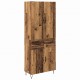Sonata H Висок шкаф 2 pcs Старо дърво Инженерна дървесина и стъкло