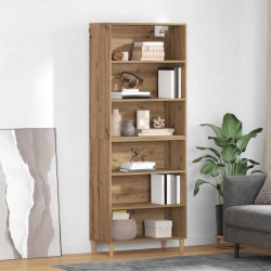 Sonata H Висок шкаф Дъб 69,5 x 32,5 x 180 см Инженерно дърво - Corpuri, vitrine, biblioteci modulare
