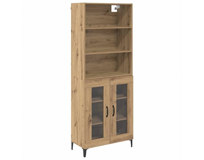Sonata H Висок шкаф Дъб 69,5 x 34 x 180 см Инженерно дърво