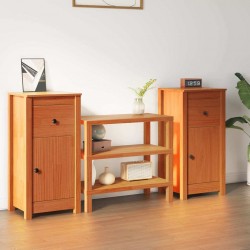 Sonata H Служебен шкаф 2 pcs Кафяво с восъчно покритие 39 x 34,5 x 80 см - Corpuri, vitrine, biblioteci modulare