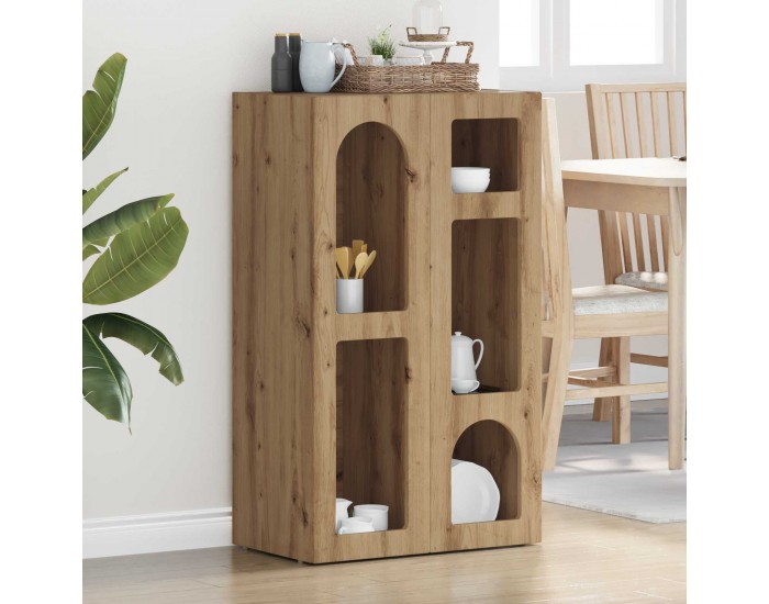 Sonata H Служебен шкаф Дъб 59 x 35 x 100,5 см Инженерно дърво