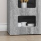 Sonata H Служебен шкаф Сив Сонома 100 x 35 x 59 см Инженерно дърво