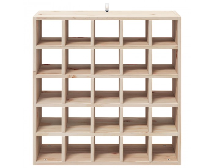 Sonata H Винен рафт 2 pcs Естествен 56 x 25 x 56 cm Солидно борово дърво