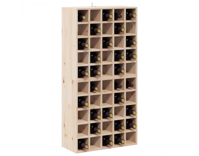 Sonata H Винен рафт 2 pcs Естествен 56 x 25 x 56 cm Солидно борово дърво