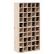 Sonata H Винен рафт 2 pcs Естествен 56 x 25 x 56 cm Солидно борово дърво