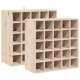 Sonata H Винен рафт 2 pcs Естествен 56 x 25 x 56 cm Солидно борово дърво