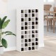 Sonata H Винен рафт 2 pcs Бяло 56 x 25 x 56 cm Солидно борово дърво