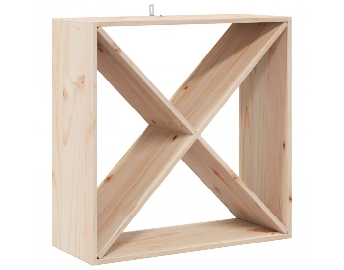 Sonata H Винен рафт 2 pcs Естествен 62 x 25 x 62 cm Солидно борово дърво