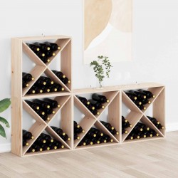Sonata H Винен рафт 4 pcs Естествен 62 x 25 x 62 cm Солидно борово дърво - Living