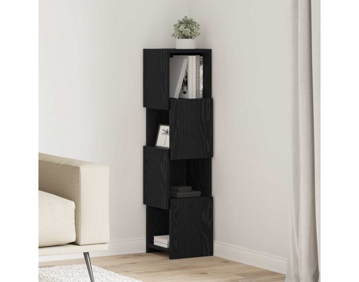 Sonata H Ъглов шкаф Бяло 25,5x25x102см Инженерно дърво
