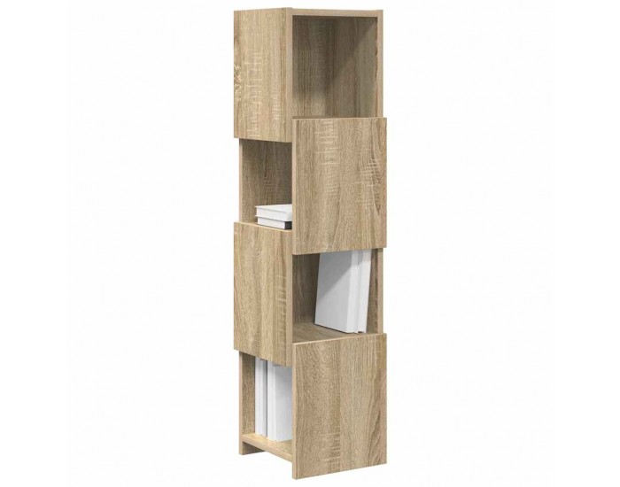 Sonata H Ъглов шкаф Бяло 25,5x25x102см Инженерно дърво