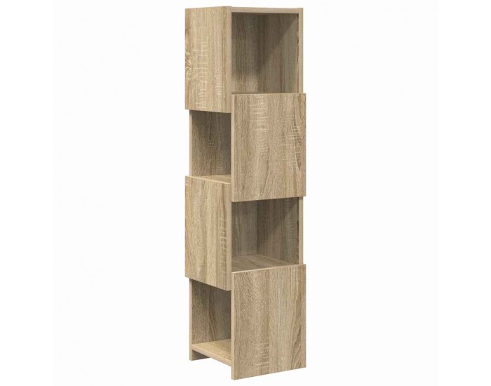 Sonata H Ъглов шкаф Бяло 25,5x25x102см Инженерно дърво