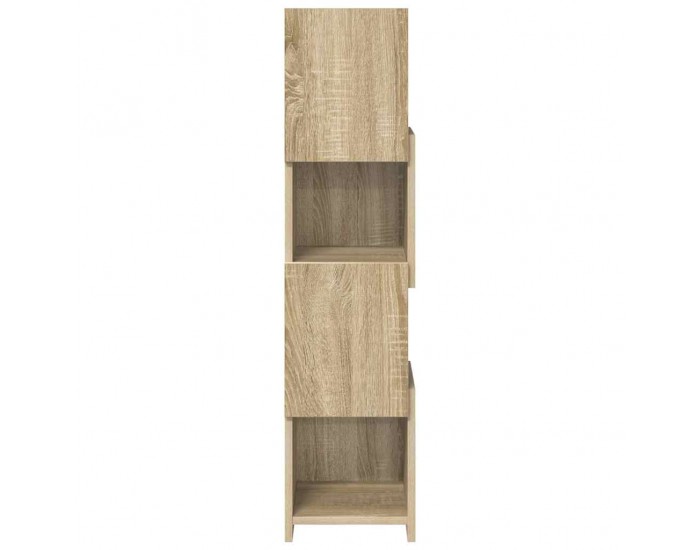 Sonata H Ъглов шкаф Бяло 25,5x25x102см Инженерно дърво