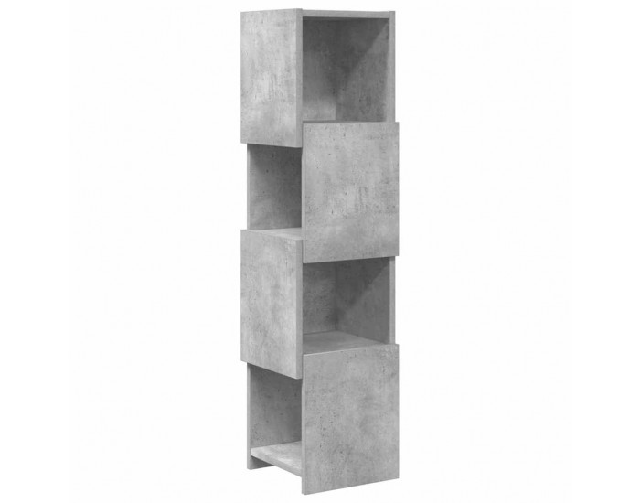 Sonata H Ъглов шкаф Бяло 25,5x25x102см Инженерно дърво