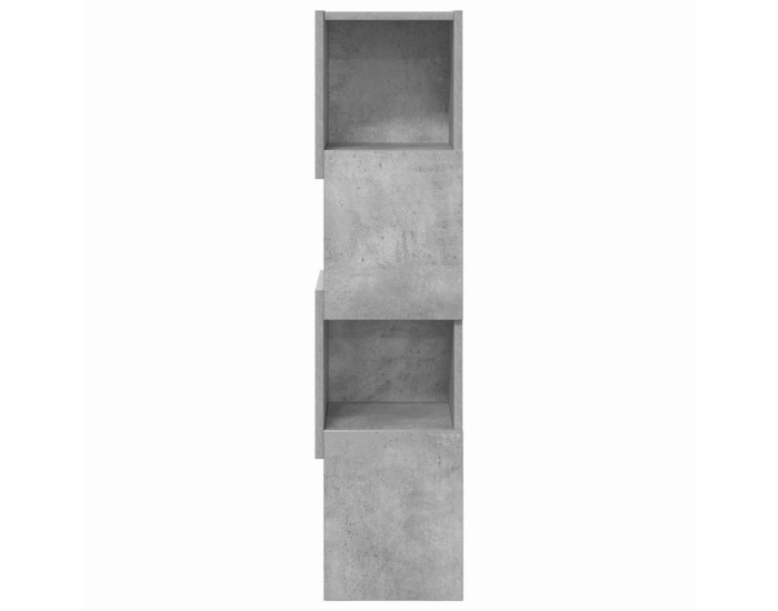 Sonata H Ъглов шкаф Бяло 25,5x25x102см Инженерно дърво
