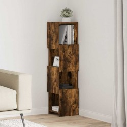 Sonata H Ъглов шкаф Бяло 25,5x25x102см Инженерно дърво - Dulapuri