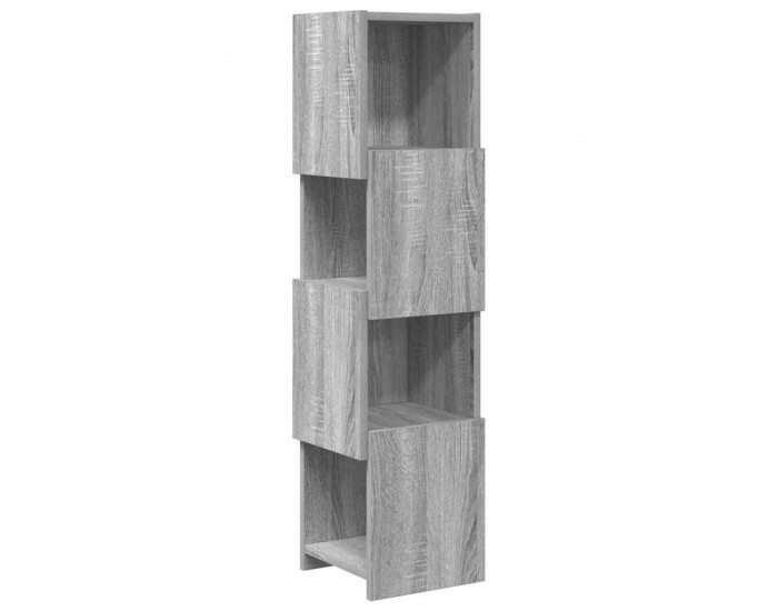 Sonata H Ъглов шкаф Бяло 25,5x25x102см Инженерно дърво
