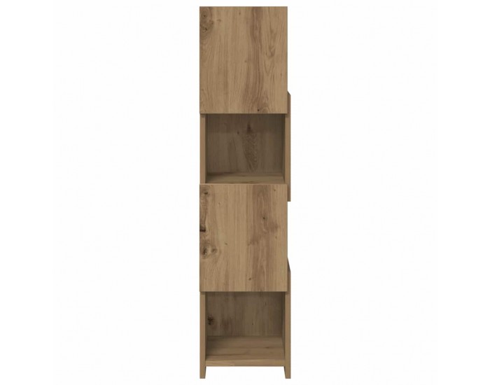 Sonata H Ъглов шкаф Бяло 25,5x25x102см Инженерно дърво