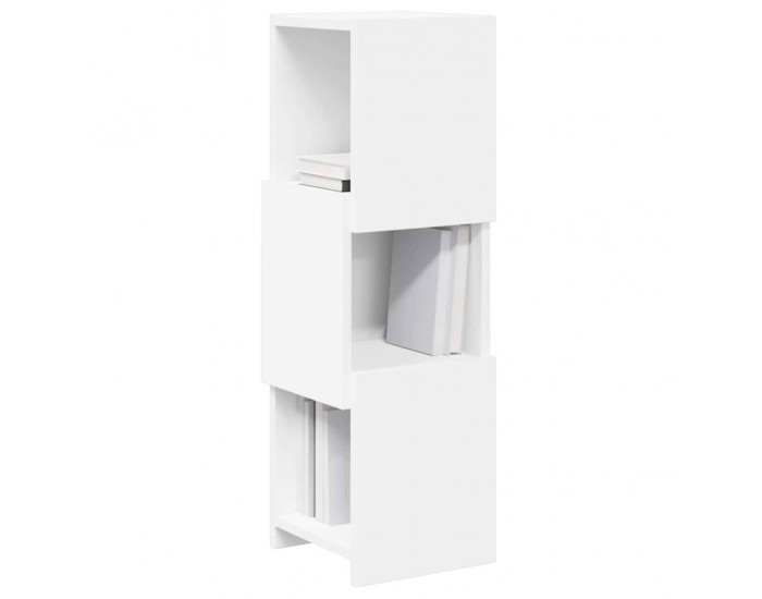 Sonata H Ъглов шкаф Бяло 25,5x25x80см Инженерно дърво
