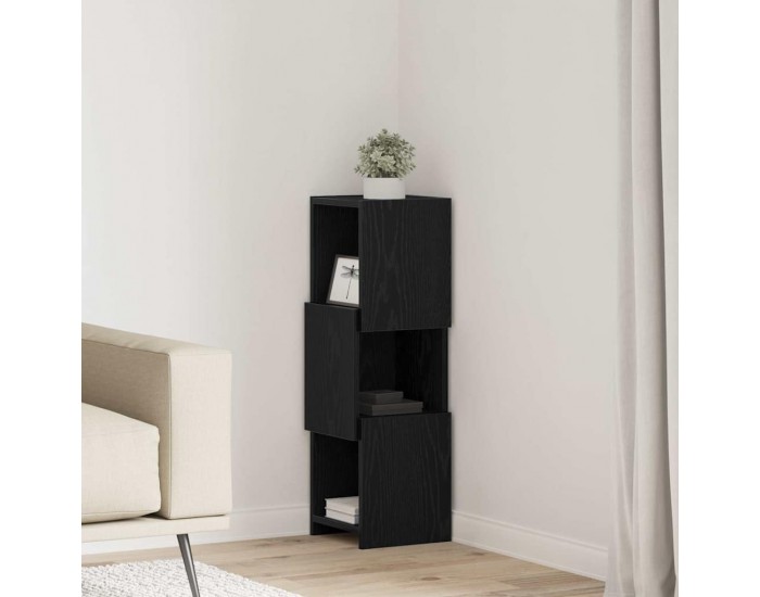 Sonata H Ъглов шкаф Бяло 25,5x25x80см Инженерно дърво