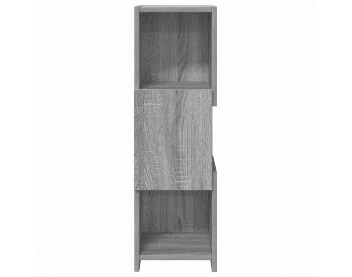 Sonata H Ъглов шкаф Бяло 25,5x25x80см Инженерно дърво