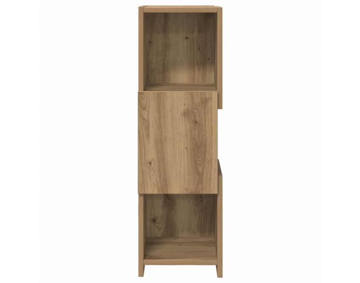 Sonata H Ъглов шкаф Бяло 25,5x25x80см Инженерно дърво