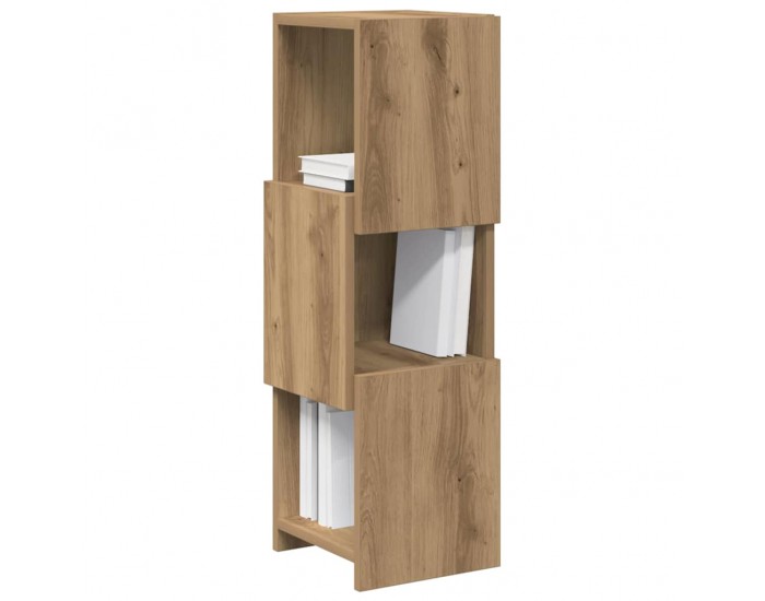 Sonata H Ъглов шкаф Бяло 25,5x25x80см Инженерно дърво