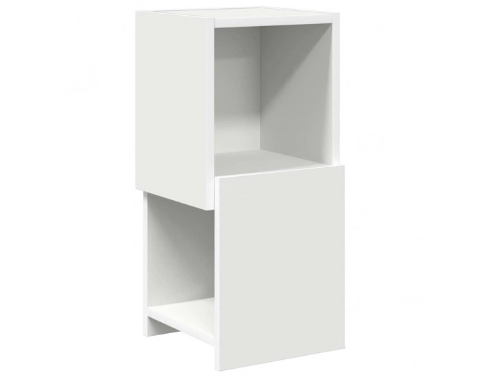 Sonata H Ъглов шкаф Бяло 25,5x25x55см Инженерно дърво