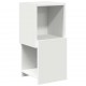 Sonata H Ъглов шкаф Бяло 25,5x25x55см Инженерно дърво