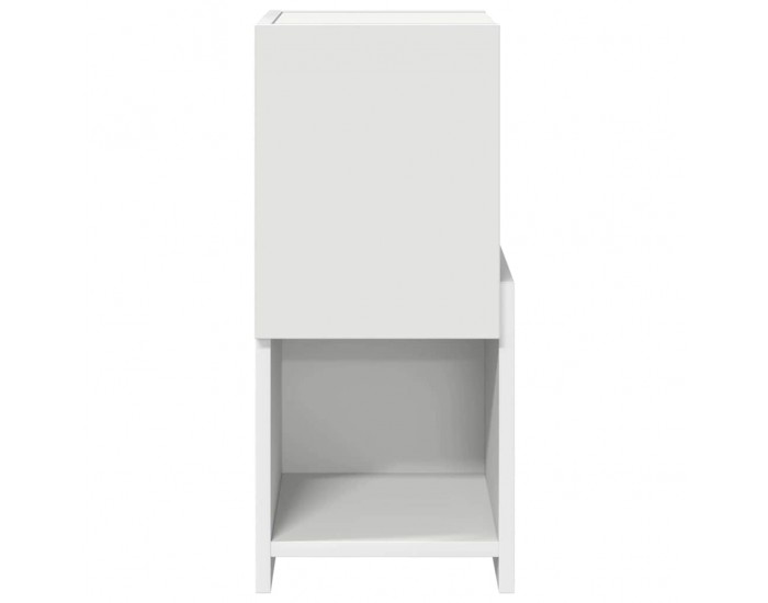 Sonata H Ъглов шкаф Бяло 25,5x25x55см Инженерно дърво