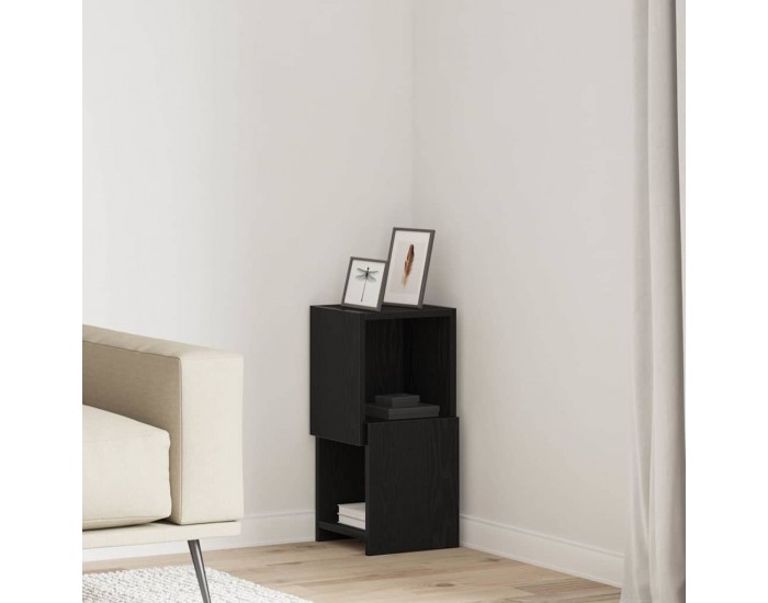 Sonata H Ъглов шкаф Бяло 25,5x25x55см Инженерно дърво